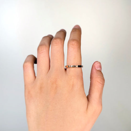 Bague 58 Alliance Maillon Panthère Or rose - CARTIER 58 Facettes 250425R