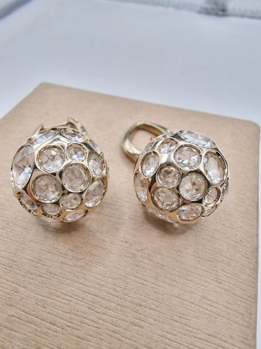 Boucles d'oreilles Pomellato - Boucles d’oreilles Harem en or jaune 18k et cristal de roche 58 Facettes