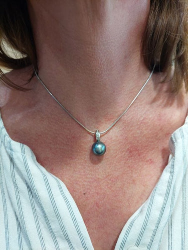 Pendentif PENDENTIF PERLE DE TAHITI ET DIAMANTS 58 Facettes 087731