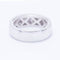 Bague 55 Bague en or blanc avec diamants 58 Facettes N102928EJ