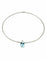 STERN. Collier or blanc 18K, aigue-marine et diamants