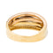 Bague 56 Bague Or jaune, Or blanc, Or rose Diamant 58 Facettes 2973882CN