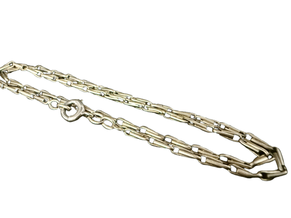 Collier en or jaune de 38 cm