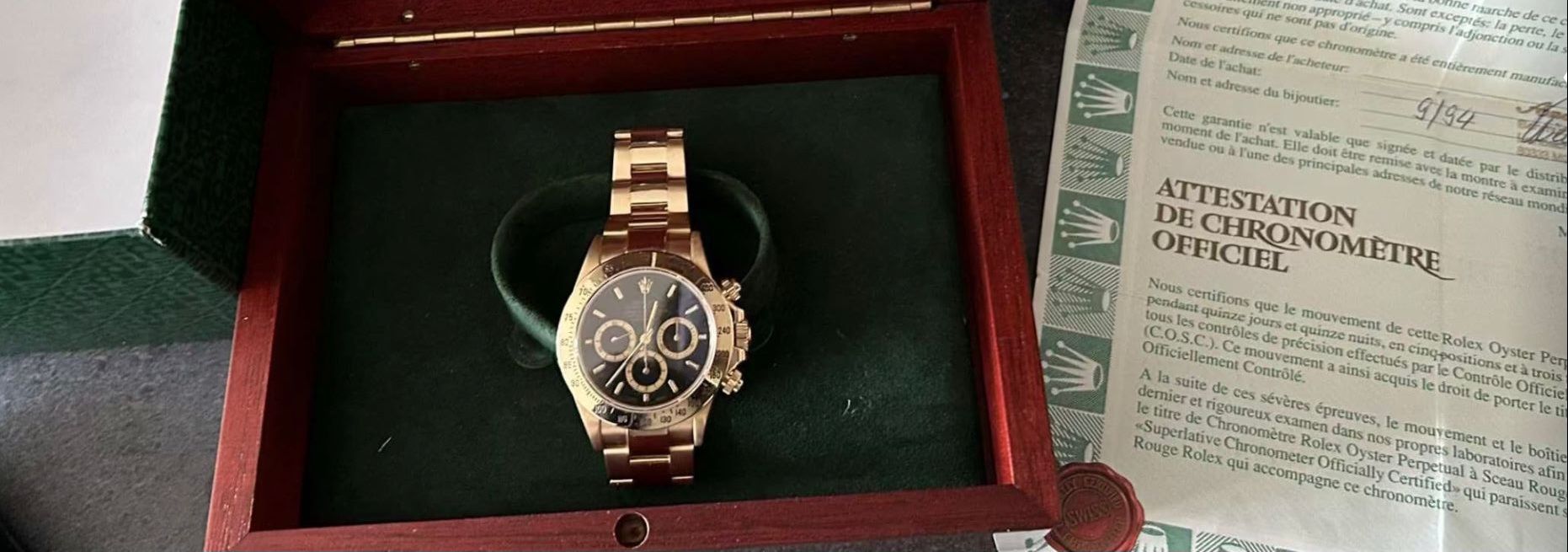 ROLEX - Vintage Daytona Gold