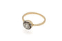 Bague Antique solitaire gold ring with an old-cut diamond 58 Facettes 11548
