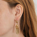 Boucles d'oreilles Boucles d'oreilles pendantes or jaune 58 Facettes LP483