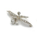 Broche Broche or jaune argent et diamants 58 Facettes 240313R