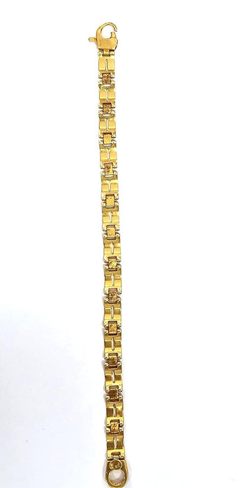 Bracelet Bracelet en or jaune 14 ct 58 Facettes