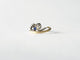 Bague 50 Bague Toi et Moi or jaune - Diamant et saphir 58 Facettes