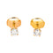 Boucles d'oreilles Boucles d'oreilles Puces Or jaune Diamant 58 Facettes 4608588CN