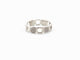 Bague 48 bague DINH VAN impression domino t48 or blanc 18k 42 diamants 0.30ct 58 Facettes 271715