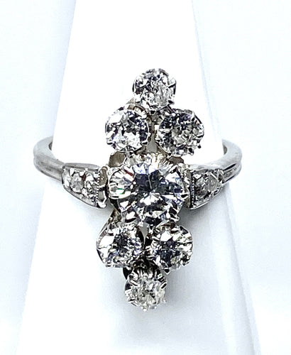 Bague Marquise diamants