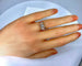 Bague 54 Bague en or jaune et diamants 58 Facettes AB311