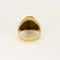 Bague 64 Bague chevalière en or jaune et quartz oeil de tigre 58 Facettes DINA0064