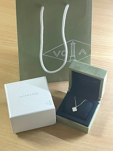 Collier VAN CLEEF & ARPELS - collier Sweet Alhambra nacre 58 Facettes