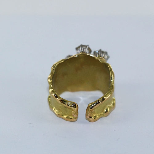 Bague 60 Bague trèfle en diamant 58 Facettes