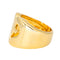 Bague 53 O.J. Perrin Bague Cocktail Cœur Légende Or jaune 58 Facettes 4566120CN