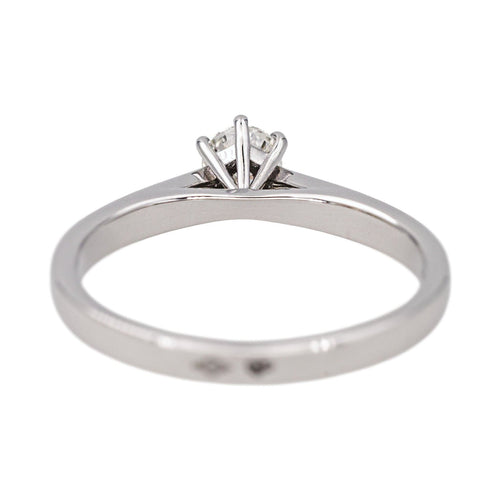 Bague 53 Bague Solitaire Or blanc Diamant 58 Facettes 4342805RV