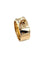 Bague 53 HERMES. Collection "Kelly", bague or rose 18K et diamants 58 Facettes