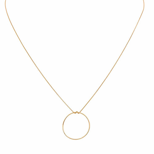 Collier Ginette NY Collier Baby circle Or rose 58 Facettes 4821974RV