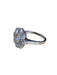 Ring 53 Marguerite ring, in 18k white gold and diamonds 58 Facettes