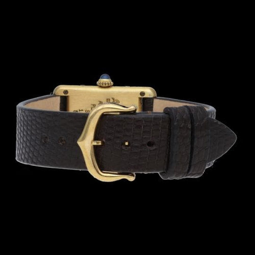 Montre Cartier Montre Tank Vermeil 58 Facettes MT42367