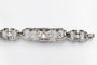 Bracelet Bracelet Art Déco unique en platine avec diamants 58 Facettes 10501