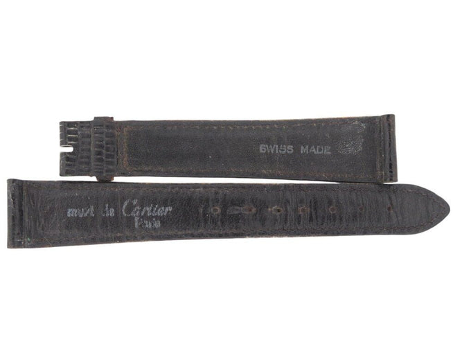 Montre vintage montre must de CARTIER tank 23 mm vermeil argent plaque or quartz 58 Facettes 136565