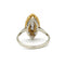 Bague 55 Bague - Or jaune et blanc et diamants 58 Facettes 1079