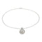 Collier Collier Or blanc Diamant 58 Facettes 4155738CN