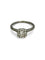 Bague 51 Solitaire or blanc et diamant coussin 0,66 ct 58 Facettes 00061701