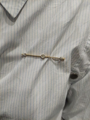 Broche BROCHE ANCIENNE DIAMANTS 58 Facettes 087111