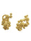 Boucles d'oreilles GILBERT ALBERT. Boucles d'oreilles or jaune 18K 58 Facettes