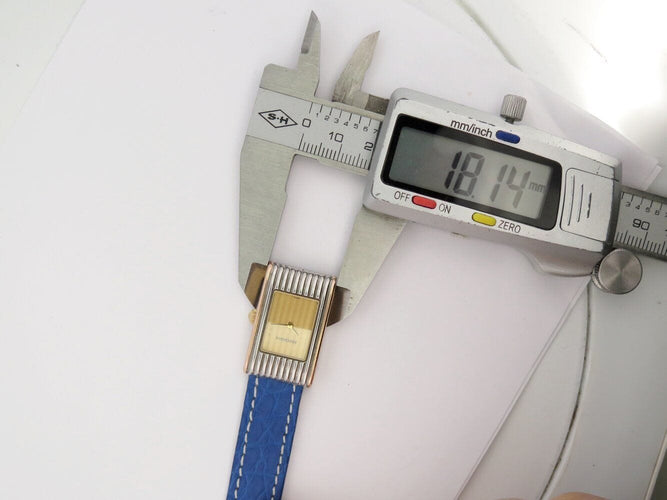 Montre montre BOUCHERON reflet 28 mm acier or jaune 18k 16 bracelets quartz 58 Facettes 272246