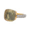 Bague 52 Pomellato Bague Nudo Or rose Prasiolite, Diamant 58 Facettes 4174060RV