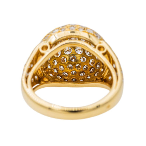 Bague 55 Bague Cocktail Or jaune Diamant 58 Facettes 3501279CN