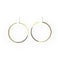 Boucles d'oreilles Grandes créoles or jaune 58 Facettes 149054862