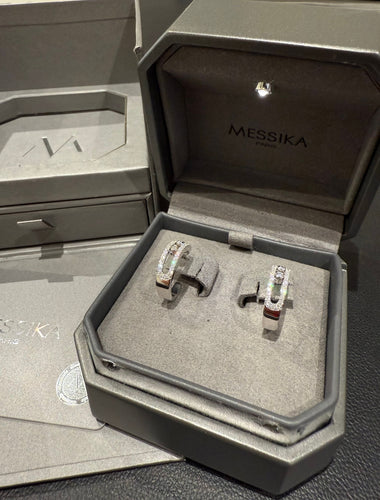 Boucles d'oreilles Messika - Créoles Move Pavées 58 Facettes 1.0000887/4