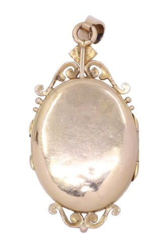 Pendentif Pendentif porte-photo Napoléon II or jaune 58 Facettes 083701