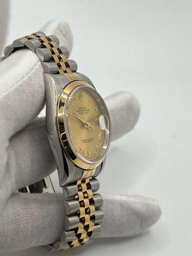 Montre Rolex Datejust 36 Jubilee 2003 58 Facettes