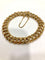 Bracelet bracelet vintage massif maille gourmette or jaune 58 Facettes
