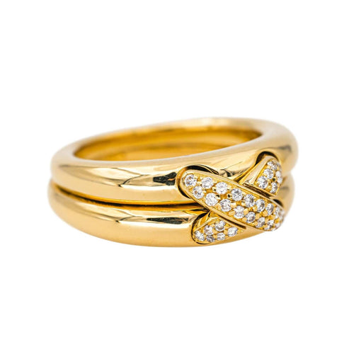 Bague 53 Chaumet Bague Liens Or jaune Diamant 58 Facettes 4624155CN
