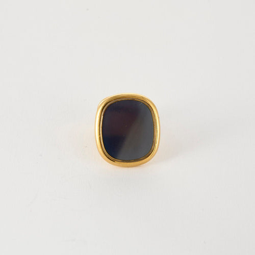 Boutons de manchette PATEK PHILIPPE - Elipse - Boutons de manchette or jaune et émail miroir 58 Facettes SMA00793