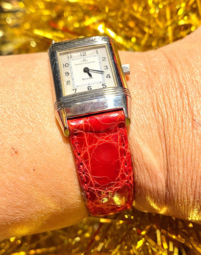 Montre Jaeger Lecoultre - Montre REVERSO pour dame 58 Facettes AB659