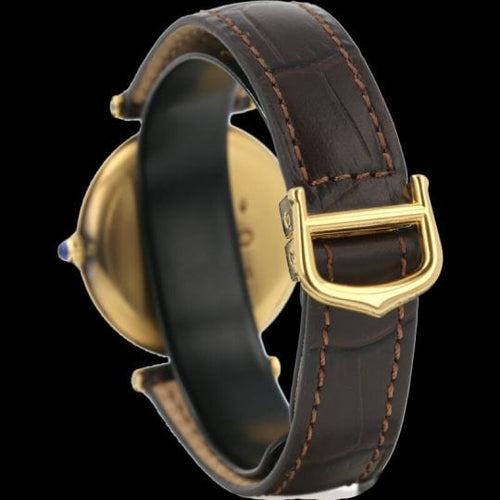 Montre Cartier Montre Must Vendome Vermeil 58 Facettes MT43491