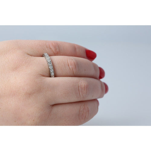 Bague Alliance diamant 58 Facettes 4037