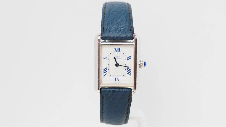 Montre Montre Must de Cartier en argent 58 Facettes 32665