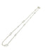 Collier HERMES. Collection "Farandole", sautoir argent 80cm 58 Facettes