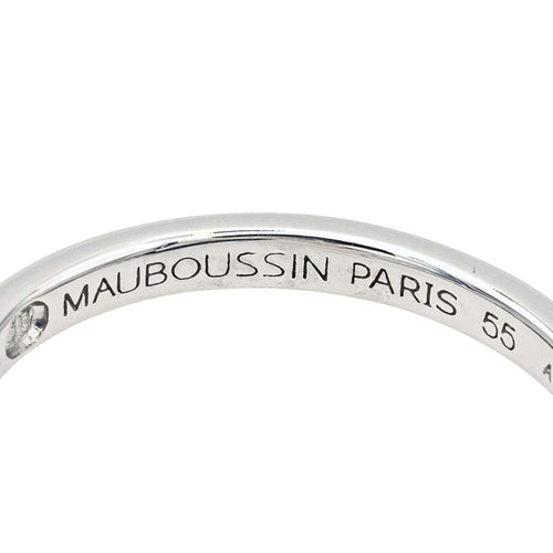 Bague 55 Mauboussin  Bague  Etoile de vie  Or blanc Diamant 58 Facettes 3876018CN
