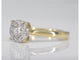 Bague 54 Bague en or jaune avec diamant 58 Facettes 2103